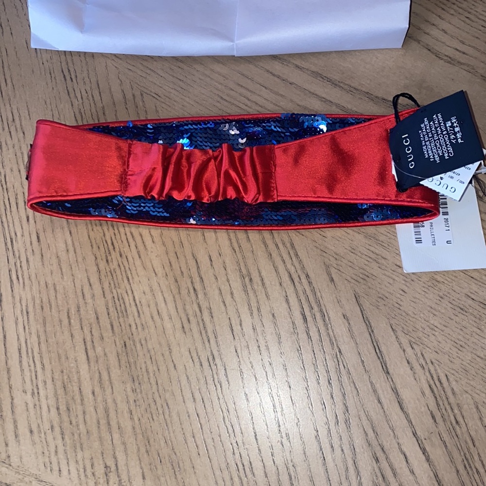 ❤️ Authentic Gucci Sequined Headband - Picture 5 of 6